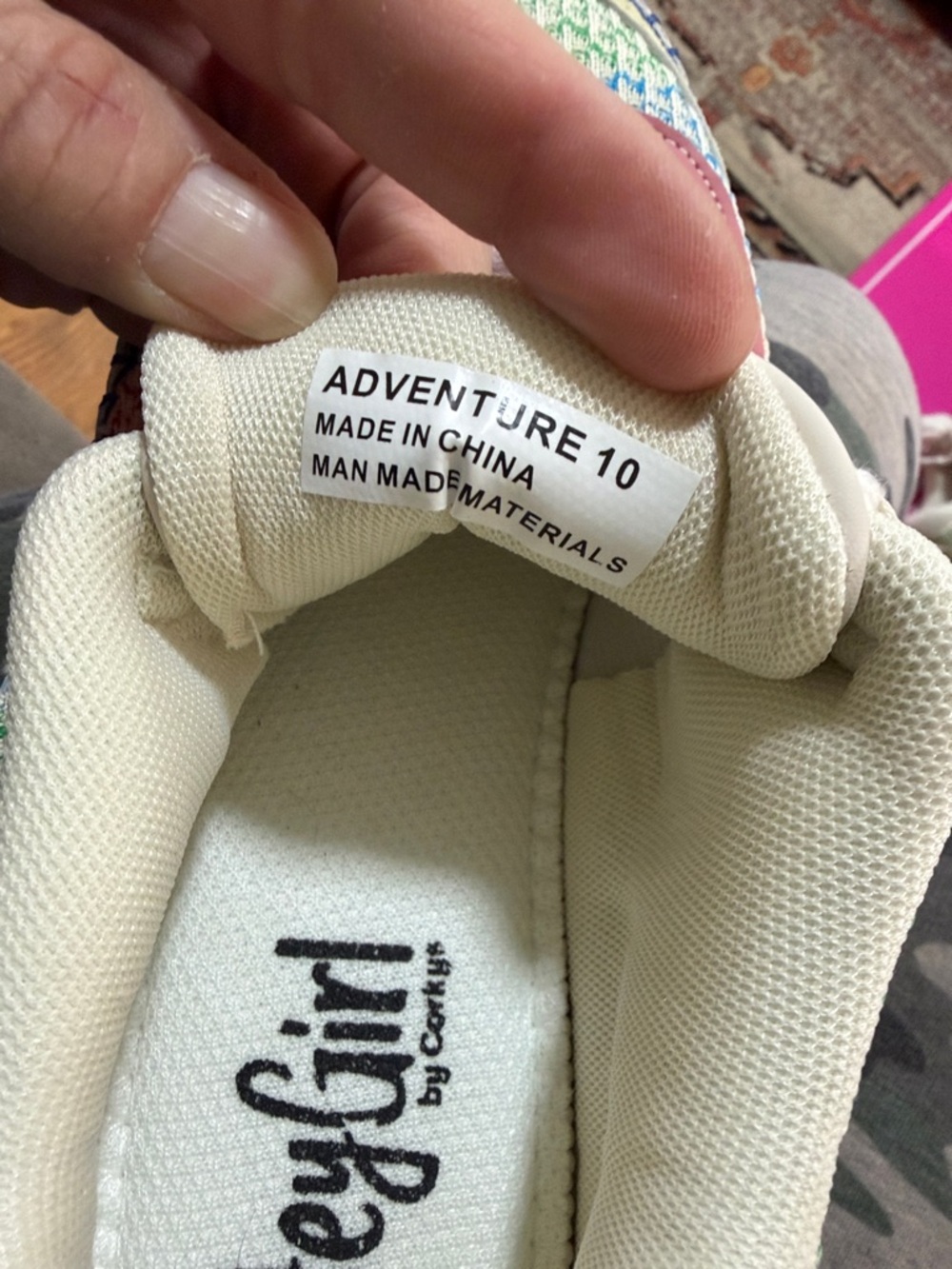 HeyGirl by Corkys Multicolor Adventure Sneakers - Picture 6 of 7